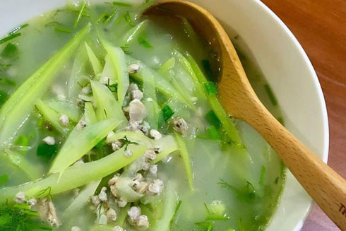 Thanh mát món ăn mùa hè chế biến từ hến ảnh 3