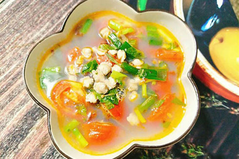 Thanh mát món ăn mùa hè chế biến từ hến ảnh 2