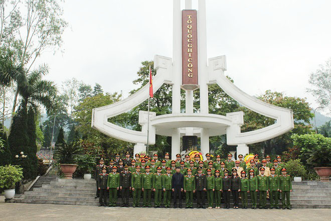 Hành trình ý nghĩa nơi địa đầu Tổ quốc của Công an huyện Thường Tín ảnh 6