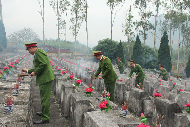 Hành trình ý nghĩa nơi địa đầu Tổ quốc của Công an huyện Thường Tín ảnh 7