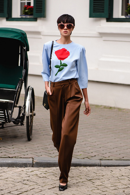 Đỗ Hà Next top model sành điệu xuống phố Hà Nội ảnh 1