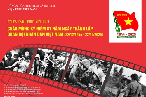 Chiếu miễn phí 3 bộ phim kỷ niệm 81 năm Ngày thành lập Quân đội nhân dân Việt Nam