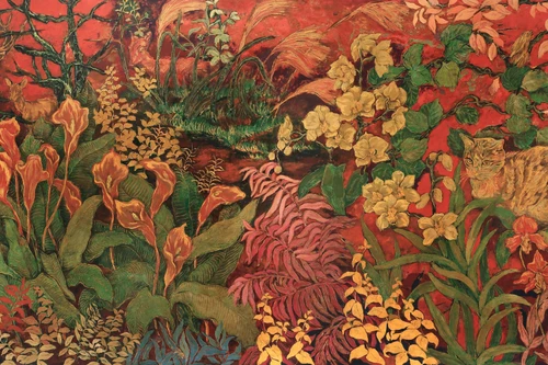 "Mộng nhiệt đới": Khu vườn cảm xúc của hội họa sơn mài đương đại