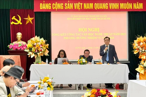 Năm 2026: Hội Liên hiệp VHNT Hà Nội tổ chức nhiều hoạt động quảng bá văn hóa, hình ảnh con người Thăng Long – Hà Nội