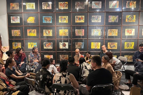 "Hồng hoang mã tánh": Triển lãm trưng bày hơn 300 bức tranh ngựa của TS.Trịnh Thắng