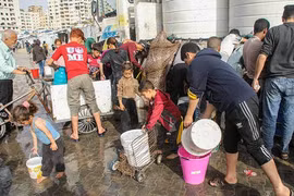 Israel bị cáo buộc 'vũ khí hóa' nguồn nước ở Gaza