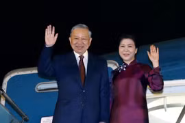 Tổng Bí thư, Chủ tịch nước Tô Lâm và Phu nhân lên đường thăm cấp Nhà nước đến Trung Quốc