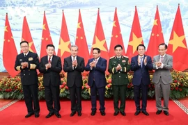 Thủ tướng Phạm Minh Chính tiếp các Bộ trưởng Ngoại giao, Quốc phòng và Công an Trung Quốc