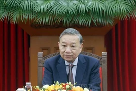 Tổng Bí thư Tô Lâm tiếp Bộ trưởng các Bộ Ngoại giao, Quốc phòng và Công an Trung Quốc