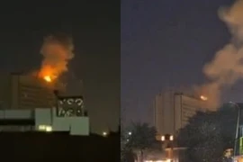 Hỏa hoạn bùng phát tại Đại sứ quán Mỹ ở Baghdad sau khi bị tấn công