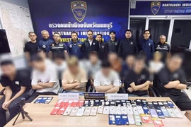 Thái Lan bắt ổ nhóm người Trung Quốc lừa đảo qua điện thoại ở Campuchia 