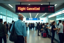 Nga hủy các chuyến bay đến Trung Đông