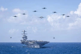 Siêu tàu sân bay Mỹ đến Israel giữa tình hình nóng