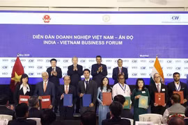 Tổng Bí thư, Chủ tịch nước Tô Lâm chứng kiến lễ trao các thỏa thuận hợp tác giữa Việt Nam - Ấn Độ