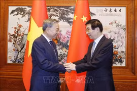 Tổng Bí thư, Chủ tịch nước Tô Lâm hội kiến Chủ tịch Chính hiệp toàn quốc Trung Quốc Vương Hộ Ninh