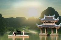 Vẻ đẹp Ninh Bình hiện lên trong MV