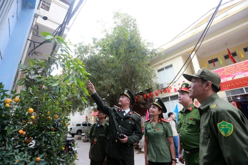 Giám sát trực tuyến, chỉ huy trực tiếp bảo đảm ANTT ngày bầu cử tại Hà Đông