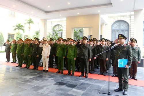 Công an Hà Nội nguyện làm “lá chắn thép” bảo vệ Thủ đô