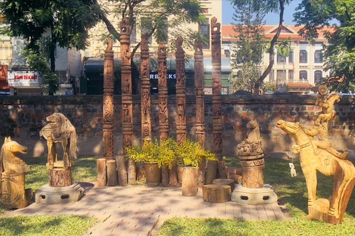 Câu chuyện văn hóa Tây Nguyên giữa lòng Hà Nội qua trưng bày ‘Ngựa về phố’