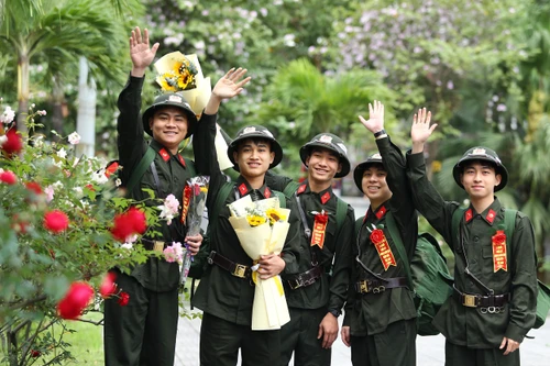 Sức trẻ Công an Thủ đô trong ngày hội tòng quân