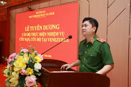 Tuyên dương những chiến binh Việt Nam hoàn thành nhiệm vụ tại Venezuela