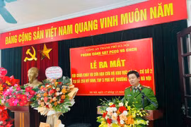 Đội Chữa cháy và Cứu nạn cứu hộ khu vực số 16 ra mắt Cơ sở 2 tại phường Từ Liêm