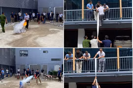 Huấn luyện kỹ năng an toàn cháy, nổ cho cán bộ, nhân viên Tổng công ty VTC
