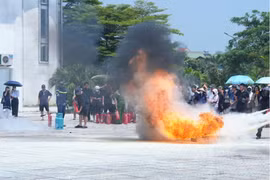 Tập huấn nghiệp vụ cho người được phân công làm nhiệm vụ phòng cháy, cứu nạn