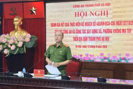 Công an Hà Nội quyết tâm xây dựng xã, phường không ma túy 