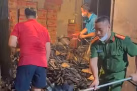 Xử lý nhanh đám cháy nhà dân
