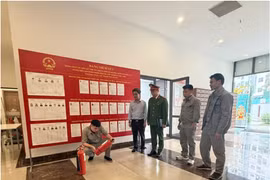 Đảm bảo an toàn phòng cháy, chữa cháy tại điểm bầu cử các phường Bồ Đề, Long Biên và Phúc Lợi