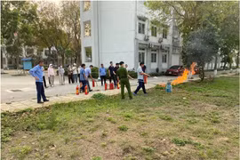 Kiểm tra, hướng dẫn an toàn cháy, nổ chuẩn bị kỳ thi tốt nghiệp Trung học phổ thông