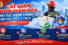 Đơn giản hóa thủ tục hành chính trong lĩnh vực phòng cháy, chữa cháy và cứu nạn, cứu hộ