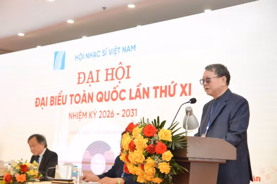 Nhạc sĩ Đức Trịnh tái đắc cử Chủ tịch Hội Nhạc sĩ Việt Nam nhiệm kỳ 2026-2031
