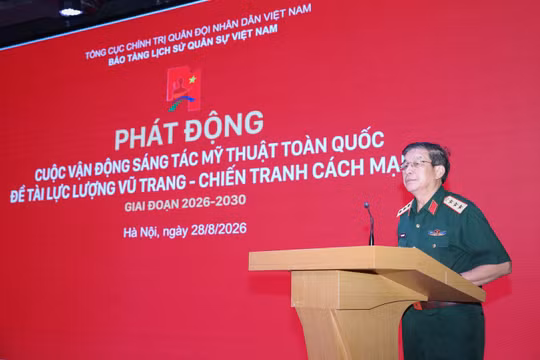 Phát động Cuộc vận động sáng tác mỹ thuật toàn quốc đề tài Lực lượng vũ trang - Chiến tranh cách mạng 2026-2030