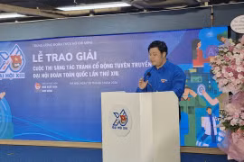 Trao giải Cuộc thi sáng tác tranh về Đại hội Đoàn toàn quốc lần thứ XIII