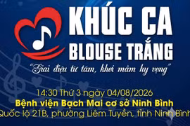 "Khúc ca Blouse trắng" khởi động hành trình tri ân tại Bệnh viện Bạch Mai cơ sở mới