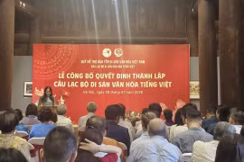 Ra mắt Câu lạc bộ Di sản Văn hóa Tiếng Việt 