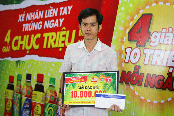 Khách hàng liên tiếp trúng thưởng hàng chục triệu khi uống Number 1 ảnh 1