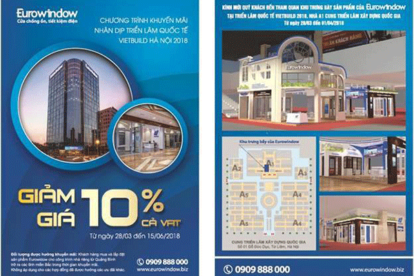 Eurowindow giới thiệu sản phẩm cửa thông minh tại Vietbuild Hà Nội 2018 ảnh 3