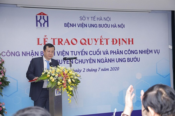 Bệnh viện Ung bướu Hà Nội được Bộ Y tế công nhận là bệnh viện tuyến cuối ảnh 2
