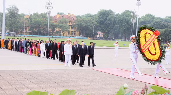 Những hình ảnh trước giờ khai mạc kỳ họp thứ 9, Quốc hội khóa XIII ảnh 2 Những hình ảnh trước giờ khai mạc kỳ họp thứ 9, Quốc hội khóa XIII ảnh 2