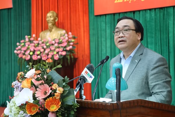 Bí thư Thành ủy Hoàng Trung Hải: Hà Nội sẽ sớm hoàn thiện Đề án thí điểm mô hình chính quyền đô thị ảnh 1 Bí thư Thành ủy Hoàng Trung Hải: Hà Nội sẽ sớm hoàn thiện Đề án thí điểm mô hình chính quyền đô thị ảnh 1