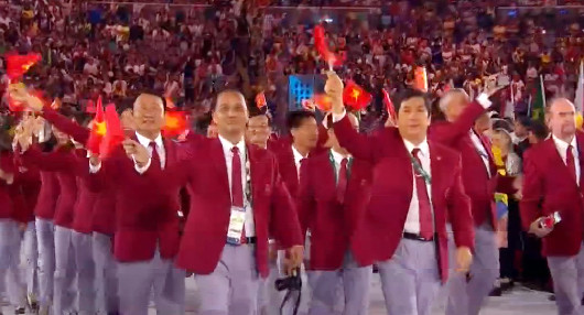 Video, hình ảnh ấn tượng tại Lễ khai mạc Olympic Rio 2016 ảnh 10