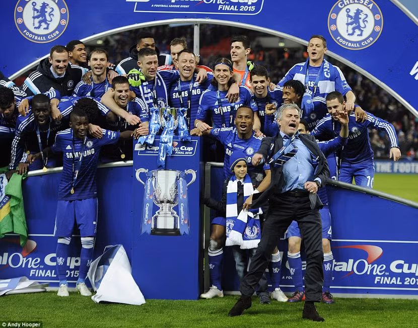 Những sắc thái khác người của Mourinho sau khi vô địch ảnh 8