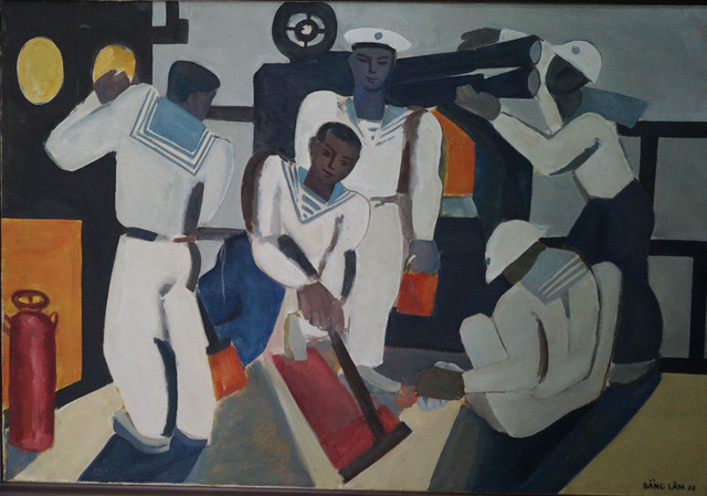 "Từ nhân dân mà ra" giới thiệu 60 tác phẩm mỹ thuật đẹp nhất về QĐND Việt Nam ảnh 2