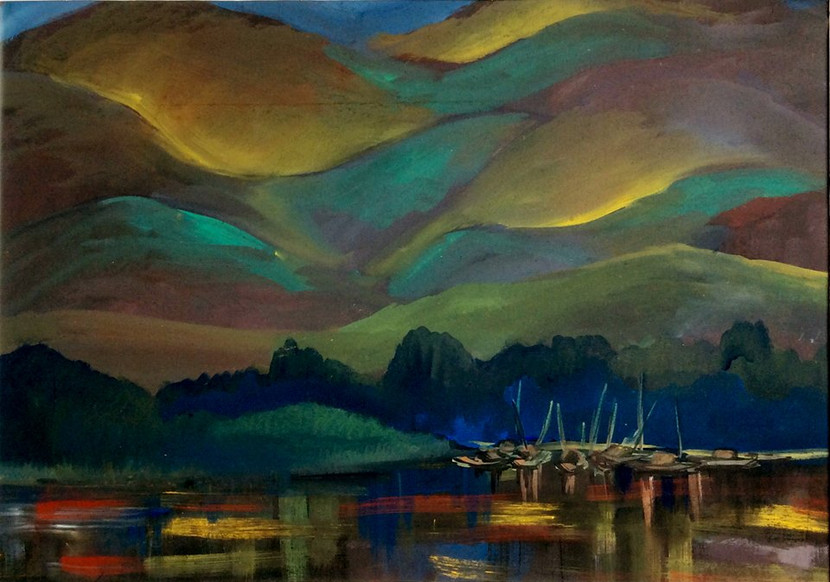 Bốn họa sĩ gặp nhau tại triển lãm "Ngã tư" ảnh 5