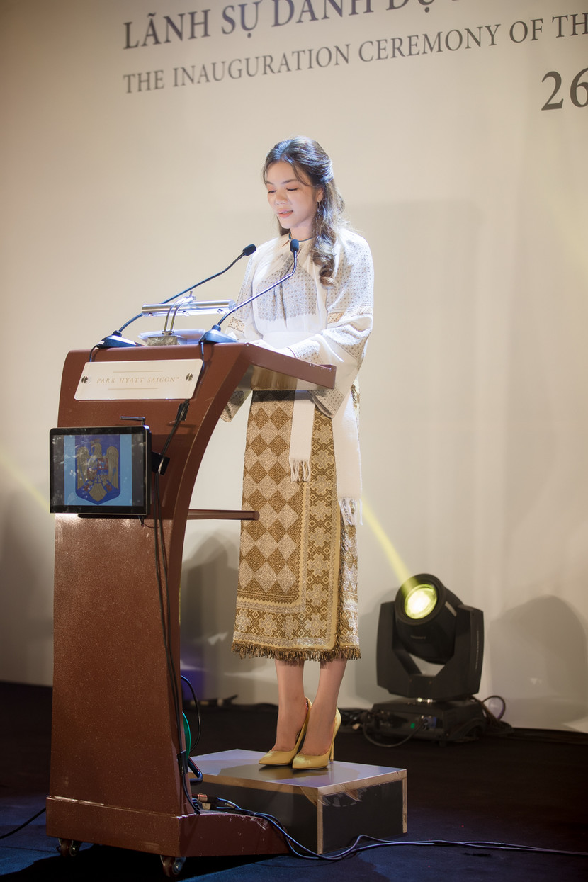 Lý Nhã Kỳ chính thức nhậm chức Lãnh sự danh dự Rumani tại TP.HCM ảnh 3