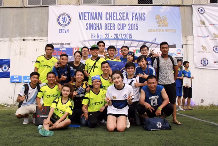 Á hậu Huyền My "tỏa sáng" ở giải CĐV Chelsea toàn quốc ảnh 2