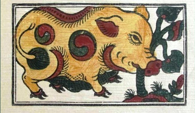 Để tranh Đông Hồ mãi là "Màu dân tộc sáng bừng trên giấy điệp" ảnh 3 Để tranh Đông Hồ mãi là "Màu dân tộc sáng bừng trên giấy điệp" ảnh 3